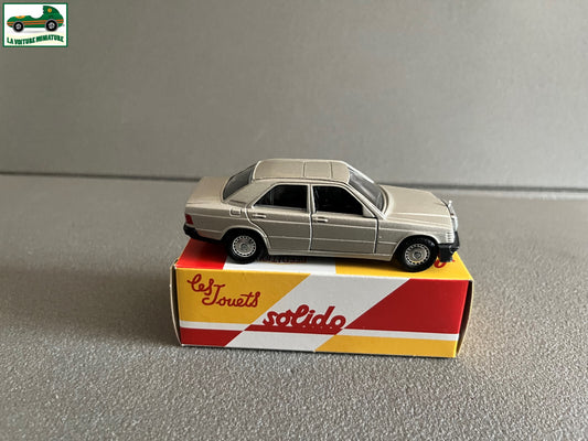 Voiture Miniature Mercedes 190 Racing 1986 Solido Hachette 1/43