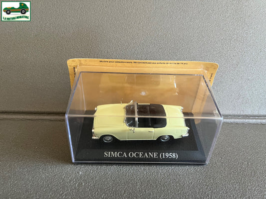 Voiture Miniature Simca Océane 1958 au 1/43