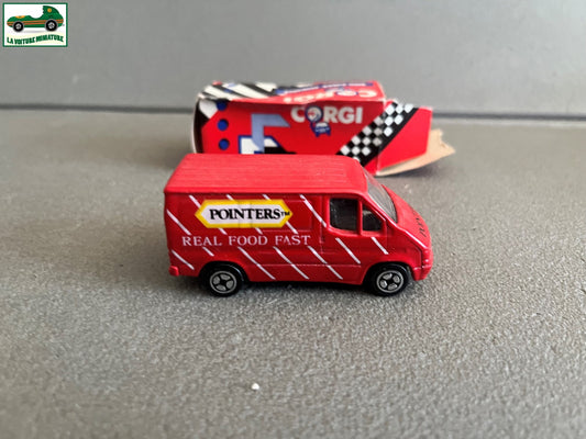 Ancienne Voiture Miniature Corgi Ford Transit Made GT Britain Echelle Majorette