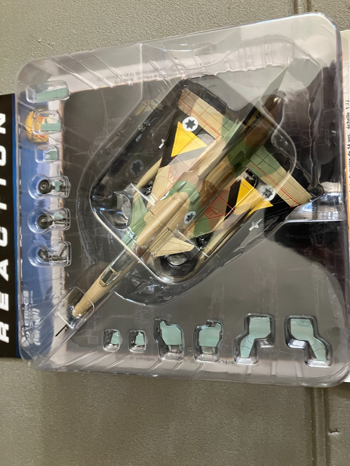 Avion miniature Militaire Combat à Réaction IAI Kfir-C2 Israel Altaya 1/72