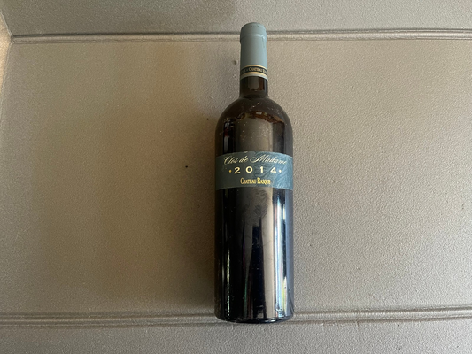 Ancienne Bouteille Vin Chateau Rasque 2014 Clos Madame Collection Perso
