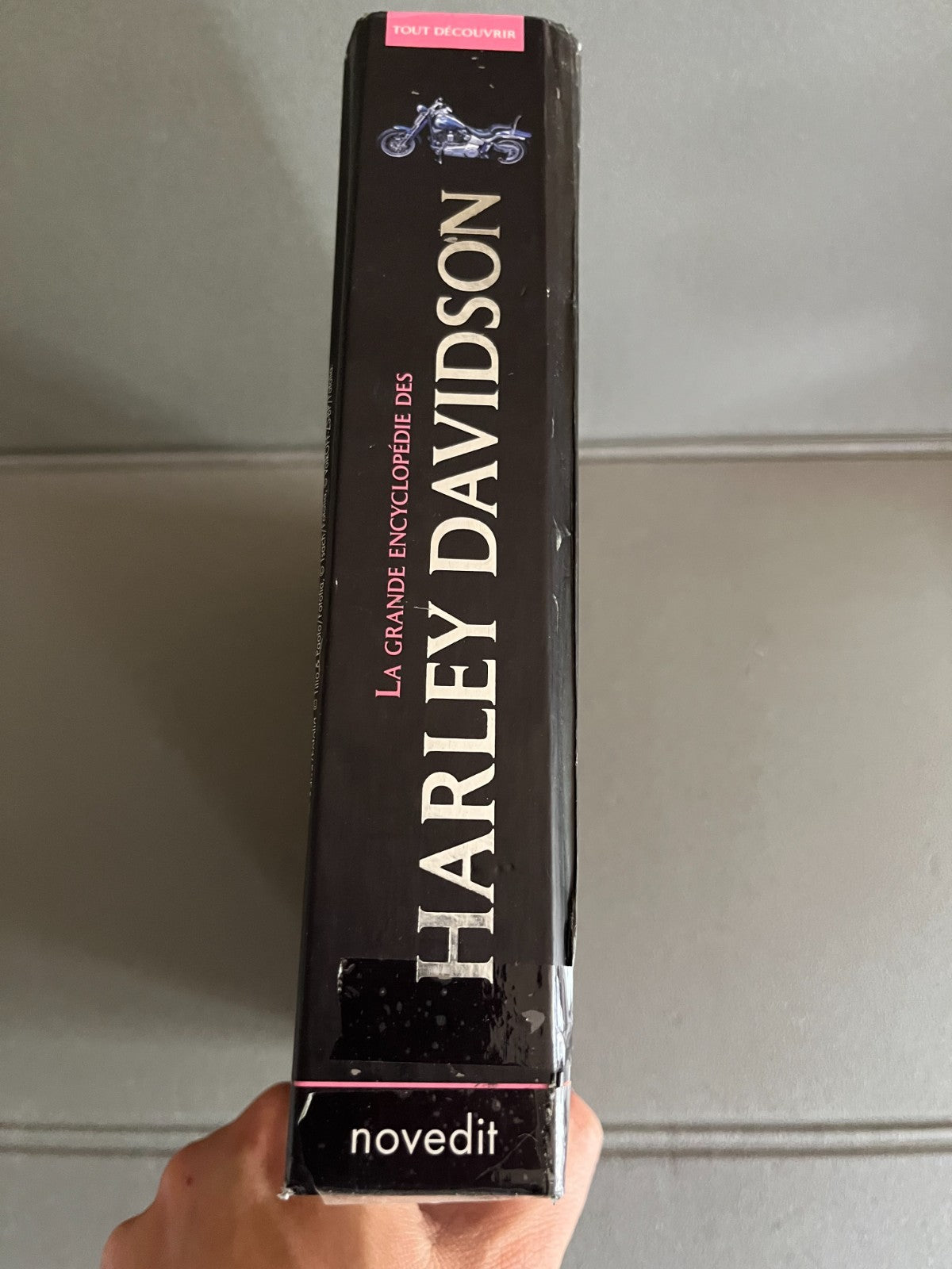Livre Moto Grande Encyclopédie Harley Davidson Novedit