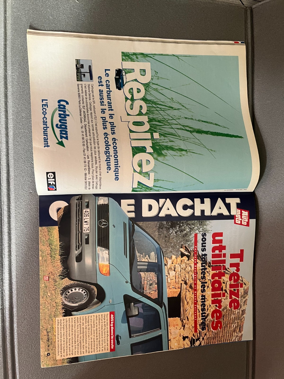 Livre Revue Voiture Automobile Action AutoMoto N°33