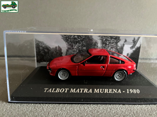 Voiture Miniature Talbot Matra Murena 1980 au 1/43 Ixo Altaya