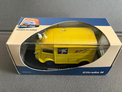 Voiture Miniature Utilitaire Camion Citroen H Michelin Atlas Eligor 1/43