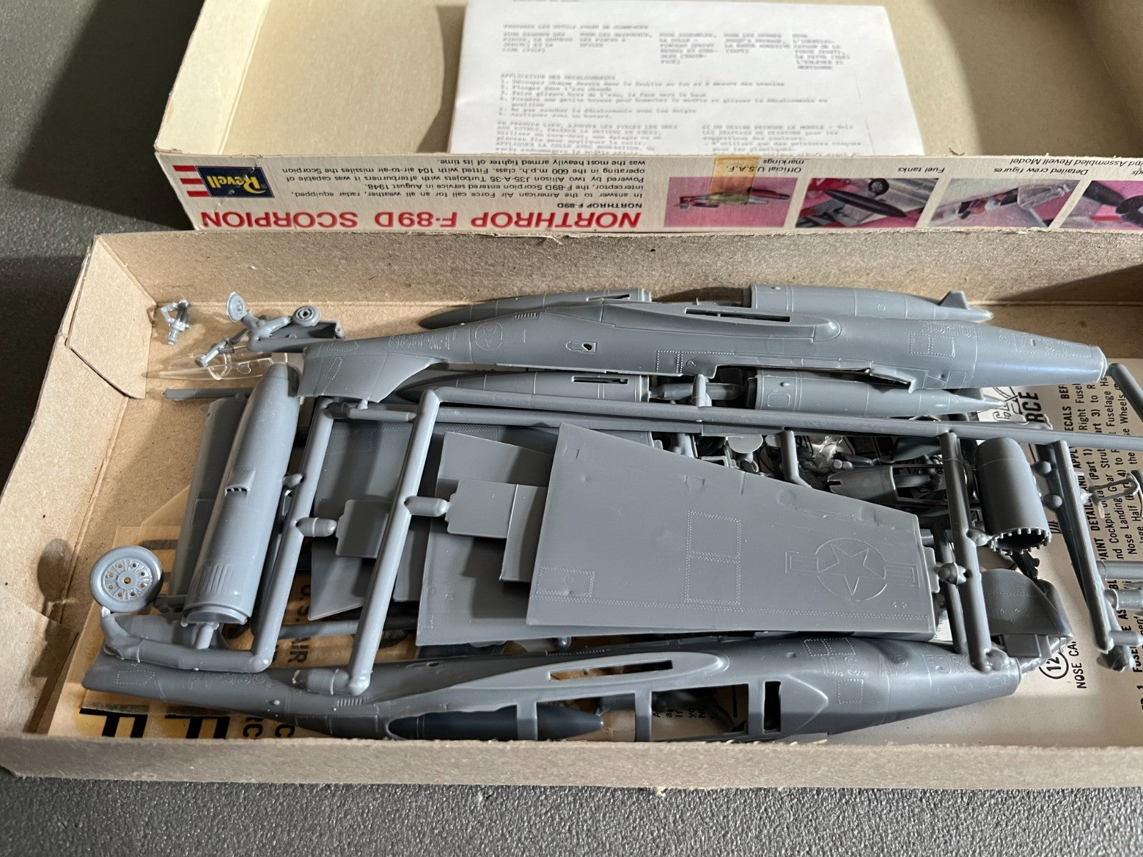 Maquette Militaire Avion Northrop F-89D Scorpion Revell