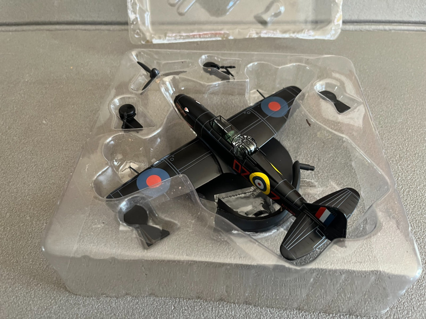 Avion miniature Militaire 2e Guerre Defiant NF MK II Altaya 1/72