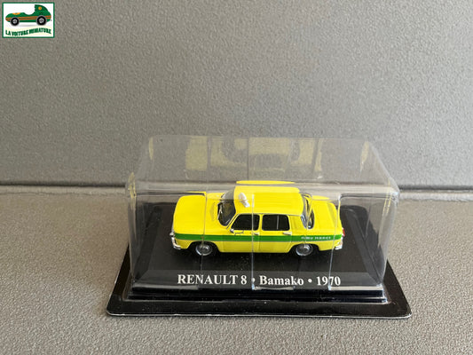 Voiture Miniature Renault 8 Bamako 1970 Taxi Du Monde au 1/43 Altaya