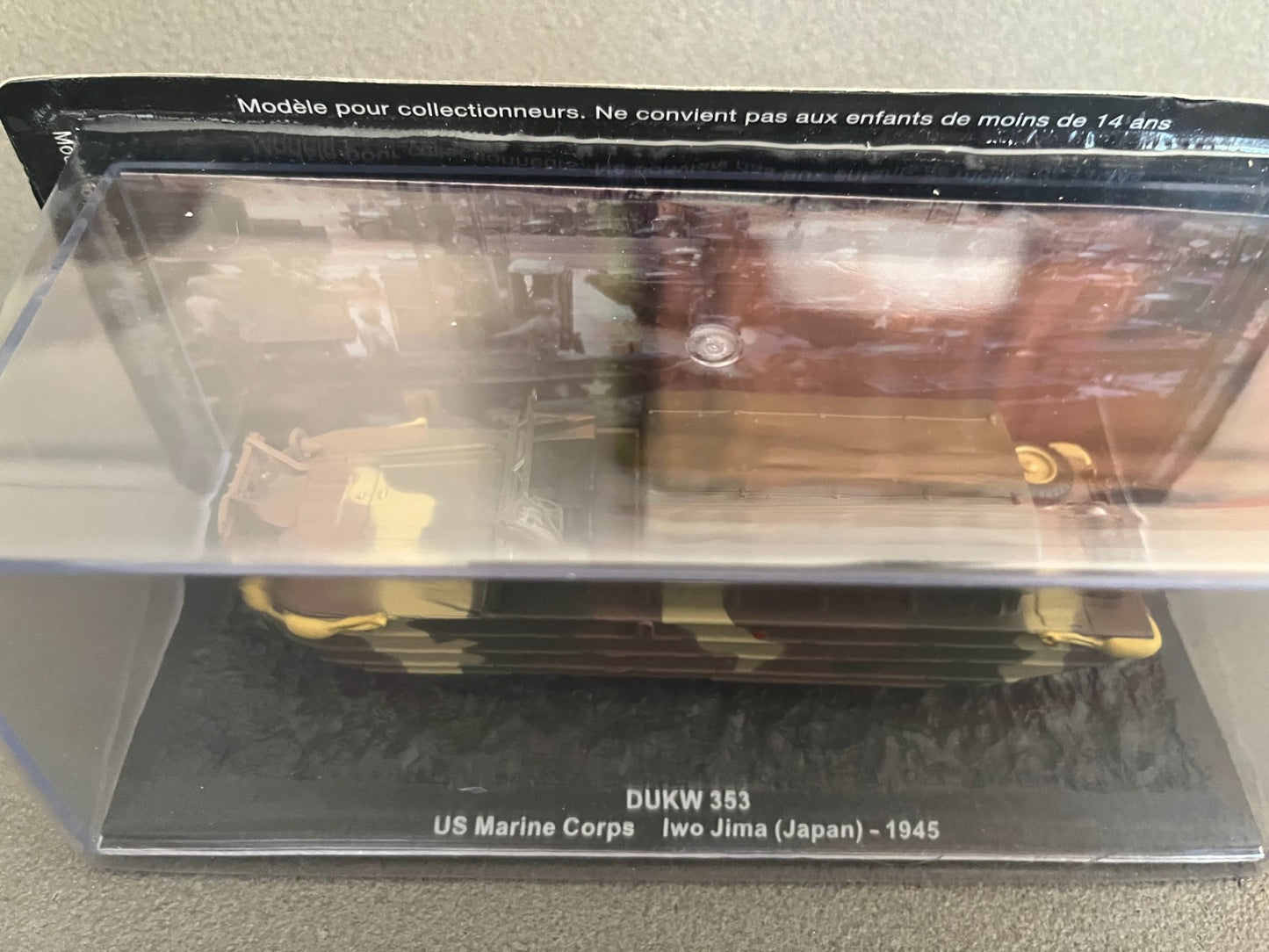 Miniature Militaire Char Tank Blindé Dukw 353 Us Marine Corps Japan Altaya 1/72