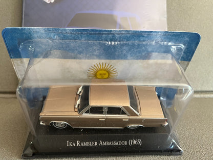 Voiture Miniature Ika Rambler Ambassador 1965 Autos Inolvidables Argentine 1/43