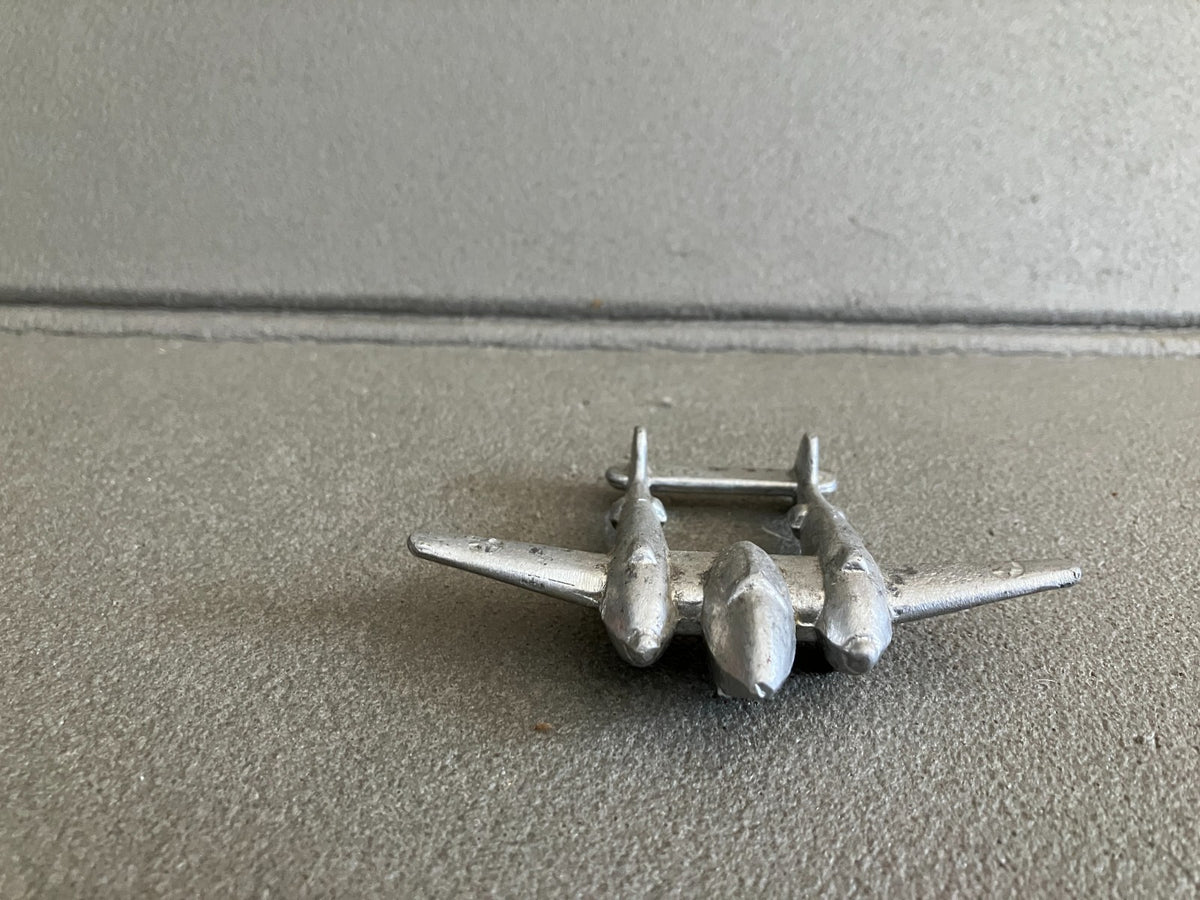 Ancien Avion miniature Alliage Aluminium Epoque Dinky Toys