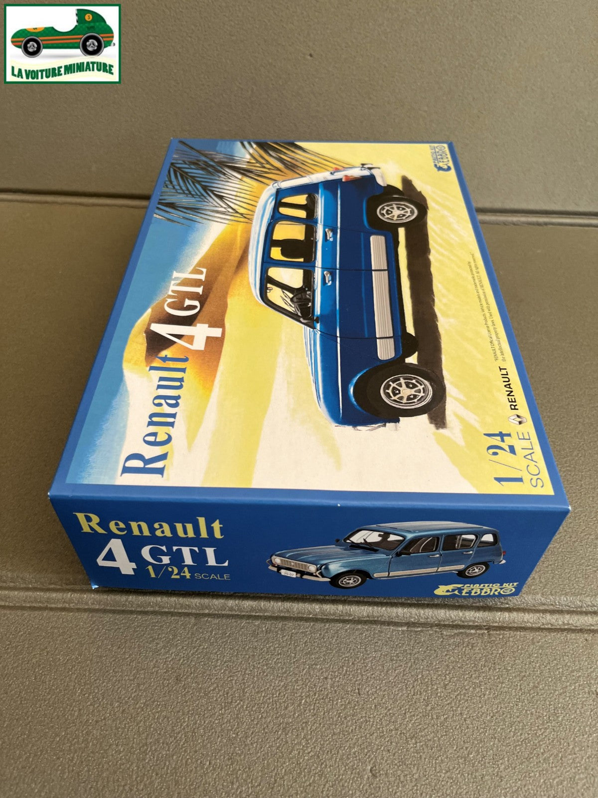 Maquette  à monter Voiture miniature Renault 4 GTL Ebbro 1/24