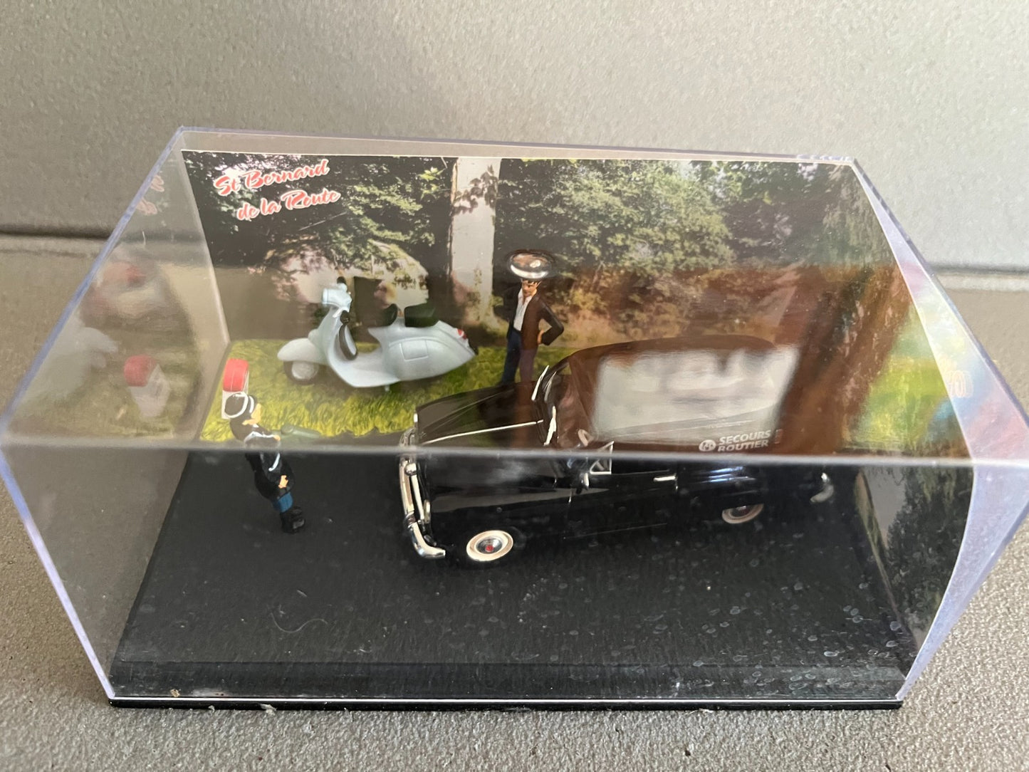 Voiture Miniature Simca Aronde Messagère Etape 44 La Route Bleue RN7 1/43