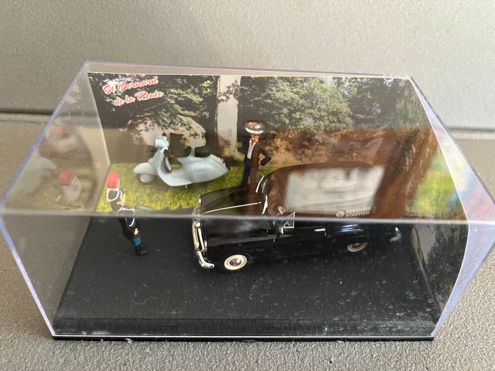 Voiture Miniature Simca Aronde Messagère Etape 44 La Route Bleue RN7 1/43