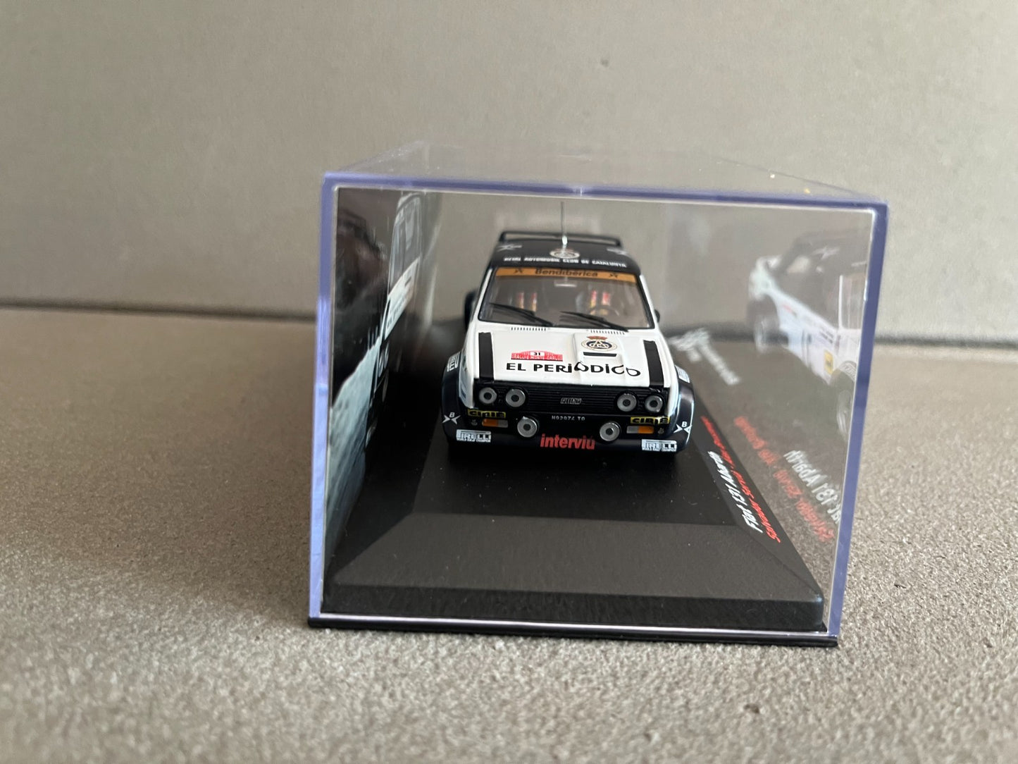 Voiture Miniature Fiat 131 Abarth Rallye Monte Carlo 1979 au 1/43