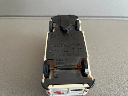 Voiture Miniature Ancienne Renault Estafette Minialuxe France 1/32