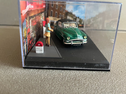 Voiture Miniature Simca Aronde Grand Large  Etape 23 La Route Bleue RN7 1/43