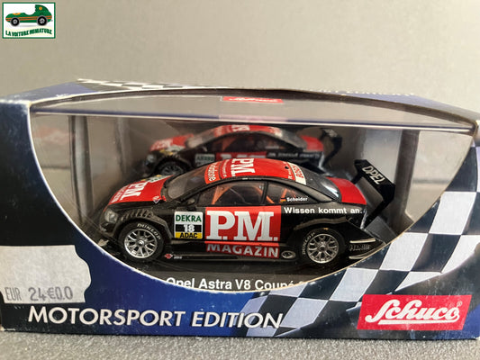 Voiture Miniature Opel Astra V8 Coupé 2003 Scheider Schuco au 1/43