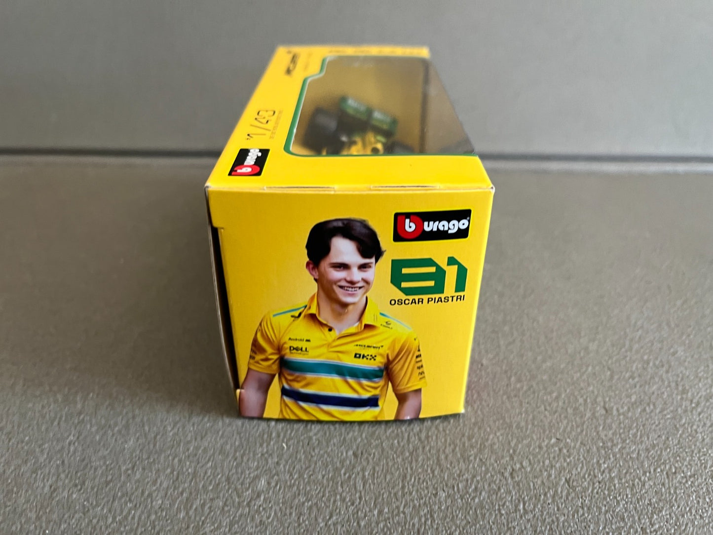 Voiture miniature Collection Formule 1 F1 McLaren Mcl38 Monaco GP Burago au 1/43