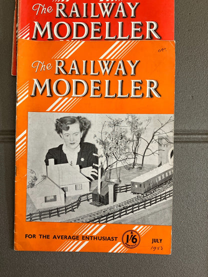 Lot Livre Magazine Revue Modélisme Ferroviaire The Railway Modeller 1953