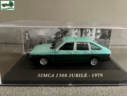 Voiture Miniature Simca 1308 Jubilé 1979 au 1/43 Ixo Altaya