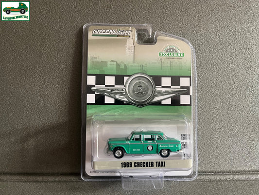 Voiture Miniature 1959 Checker Taxi Greenlight au 1/64