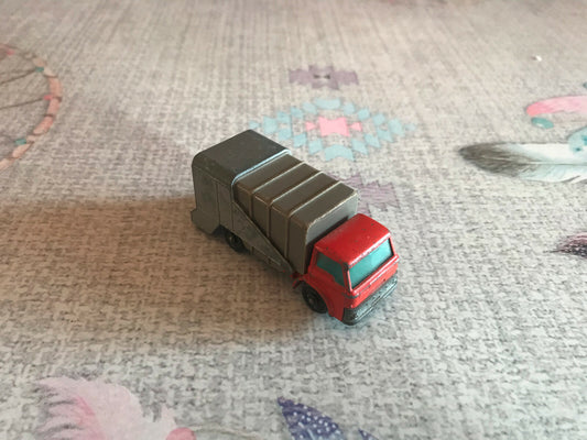 Voiture Miniature Camion Poubelle Lesney Refuse Truck N°7 England Matchbox
