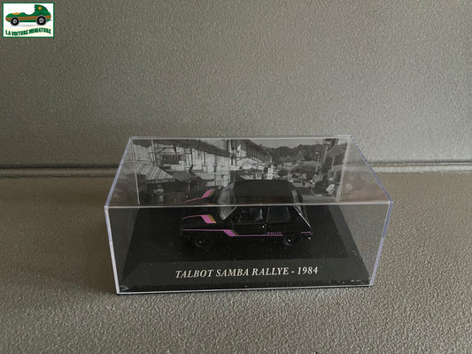 Voiture Miniature Talbot Samba Rallye 1984 au 1/43 Ixo Altaya