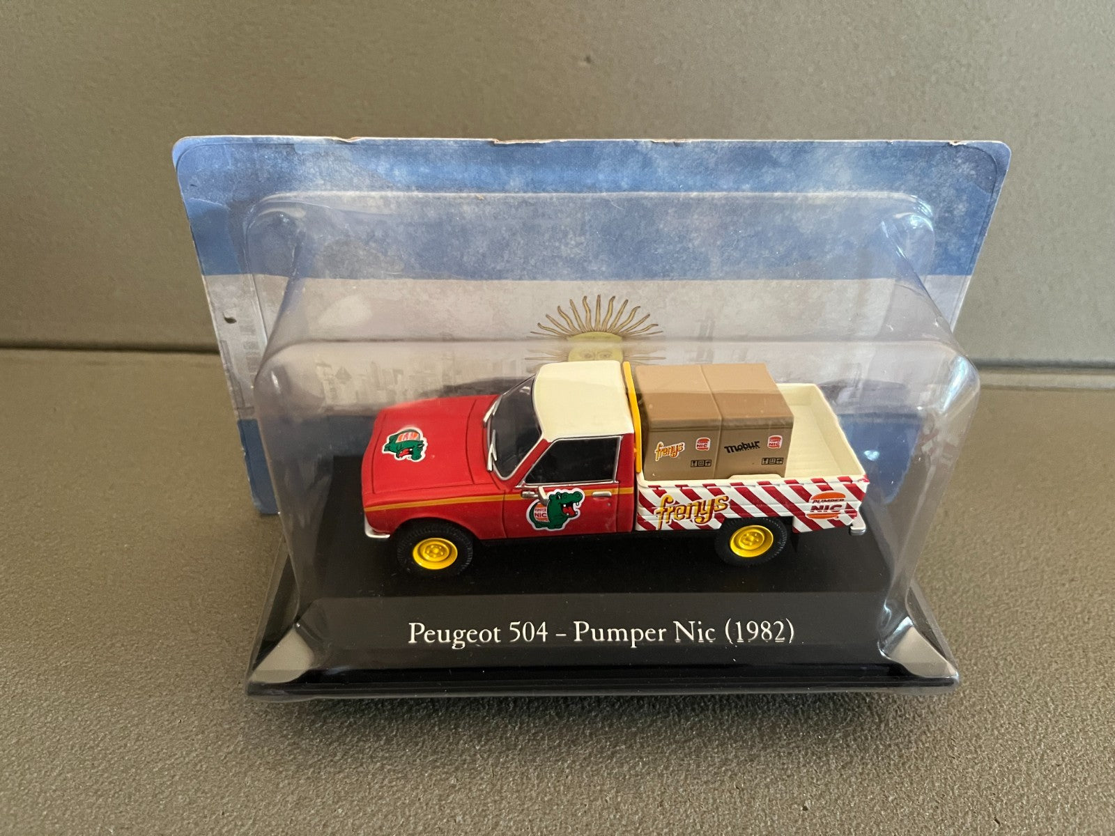 Voiture Miniature Peugeot 504 Pumper Nic 1982 Ixo Argentine au 1/43