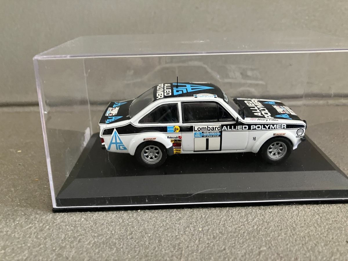 Voiture Miniature Ford Escort MkII RAC Rallye 1975 Altaya au 1/43