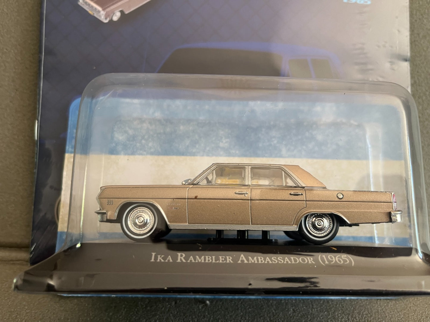 Voiture Miniature Ika Rambler Ambassador 1965 Autos Inolvidables Argentine 1/43