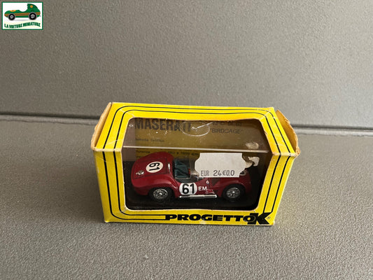 Voiture Miniature Maserati Birdcage 1961 Riverside Progetto K au 1/43