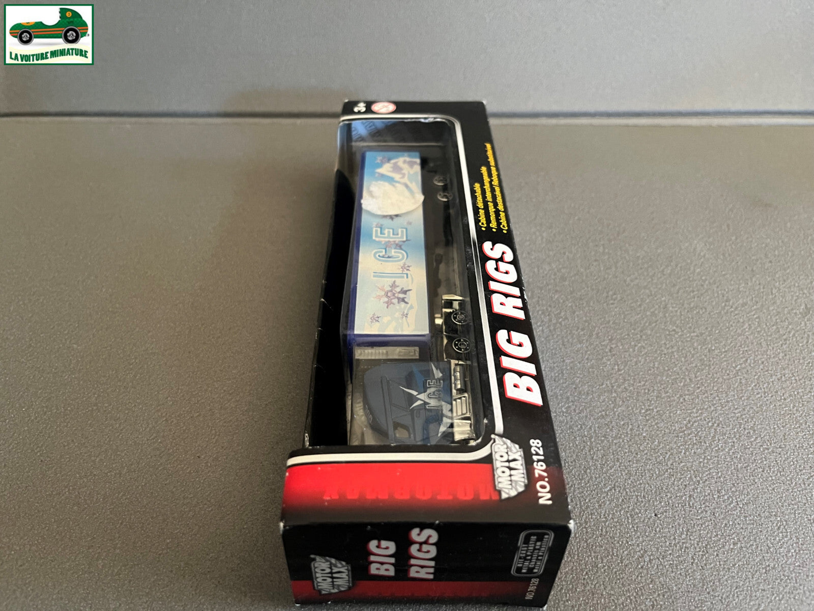 Voiture Miniature Camion Semi Remorque Motormax 76128 Big Rigs 1/64 19cm