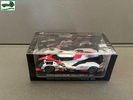 Voiture miniature Course Toyota Gazoo Racing TS050 Hybrid 2017 Spark 1/38