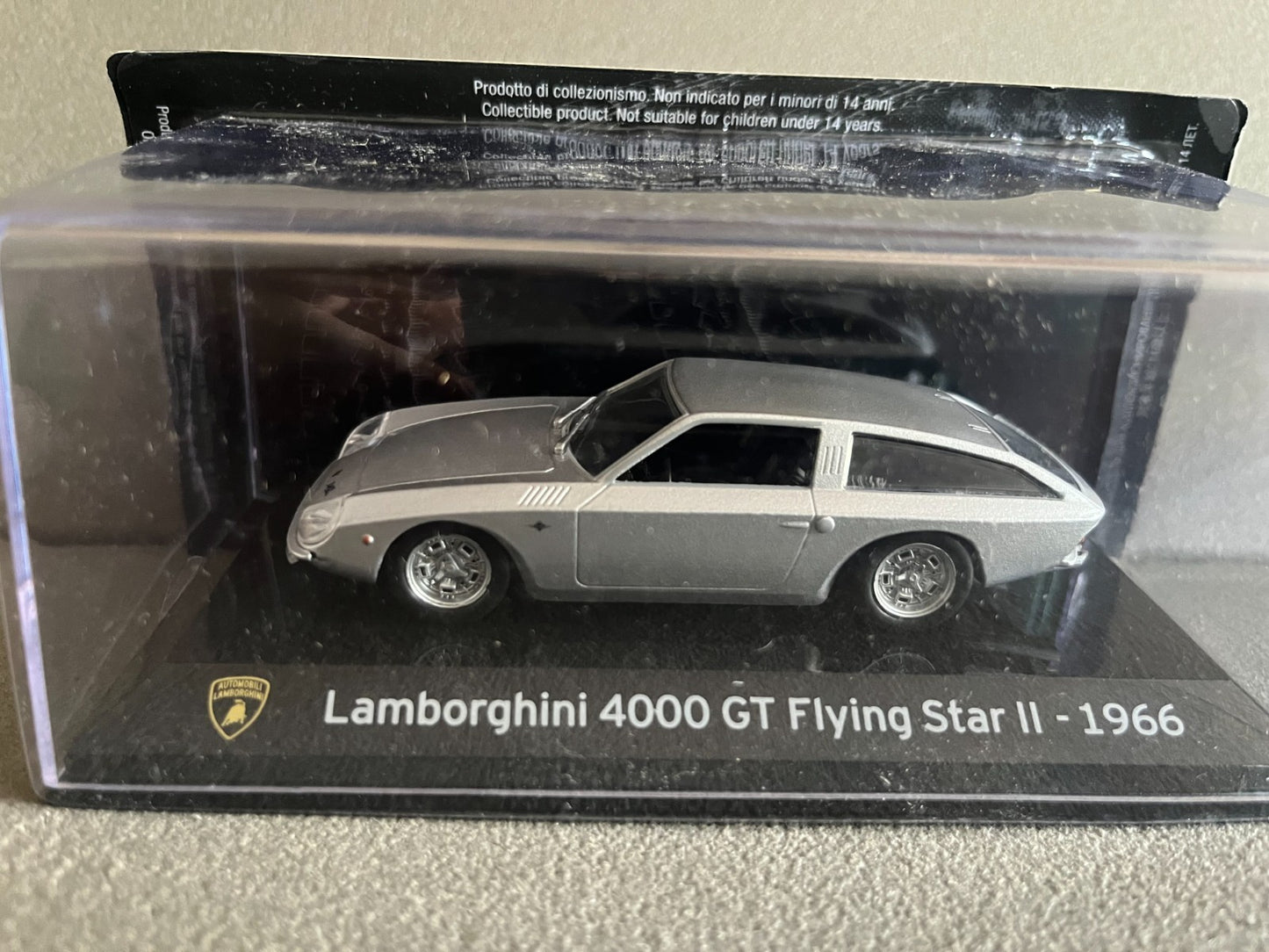 Voiture Miniature Lamborghini 4000 GT Flying Star II 1966 au 1/43