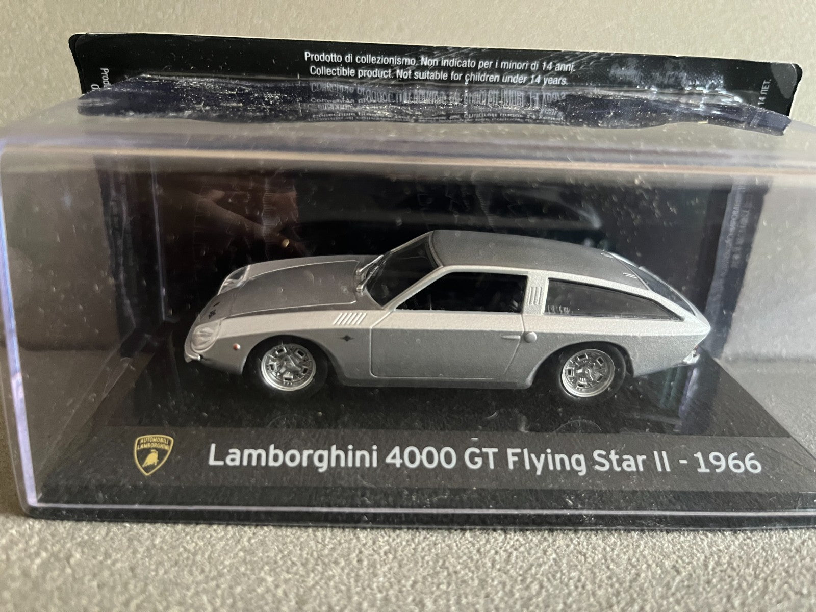 Voiture Miniature Lamborghini 4000 GT Flying Star II 1966 au 1/43