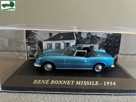 Voiture Miniature René Bonnet Missile 1954 au 1/43 Ixo Altaya
