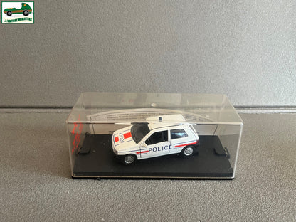 Voiture Miniature Renault Clio Police  REF 212 Verem France 1/43