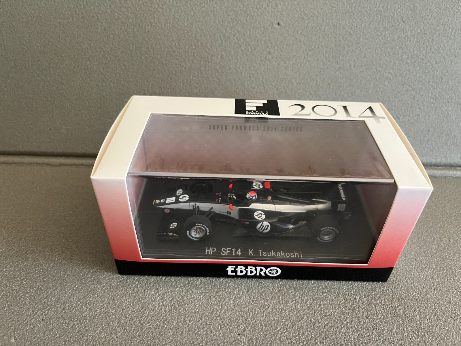 Voiture Miniature HP SF14 Formula 2014 F1 Ebbro au 1/43