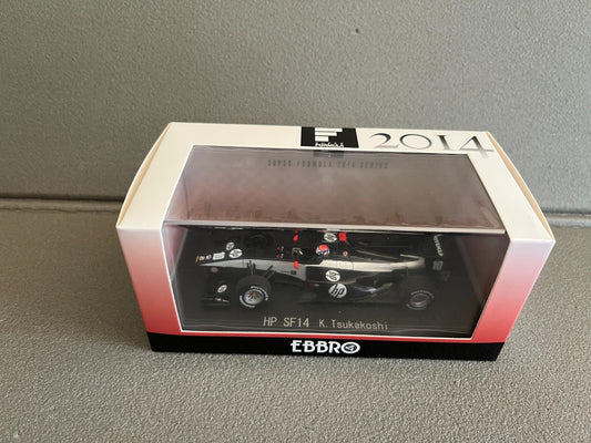 Voiture Miniature HP SF14 Formula 2014 F1 Ebbro au 1/43
