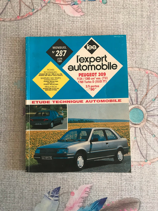 Livre Revue Technique Automobile Peugeot 309
