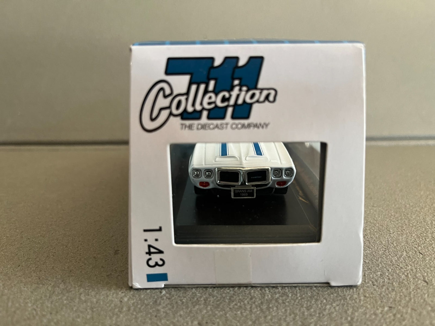 Voiture Miniature Américaine Pontiac Firebird Trans AM 1969 711 Collection 1/43