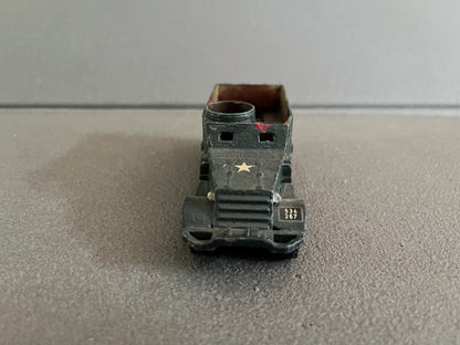 Ancienne Miniature Militaire Blindé Half Track  Dinky Toys Meccano France Epave