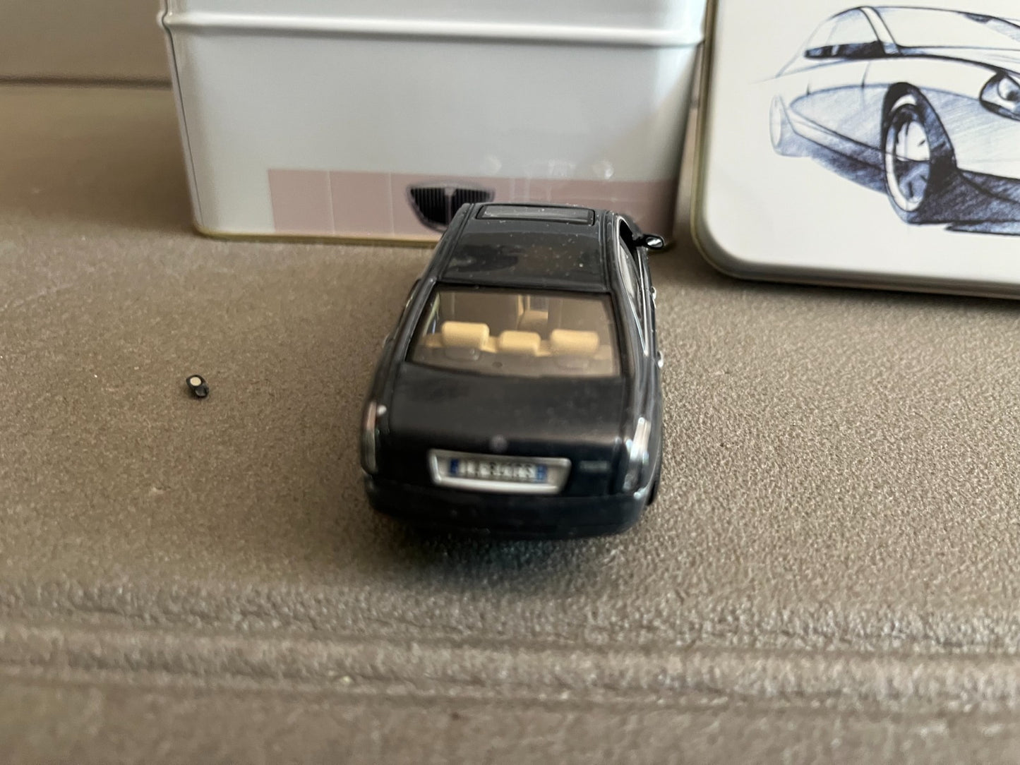 Voiture Miniature Lancia Thesis Norev Boite Metal au 1/43