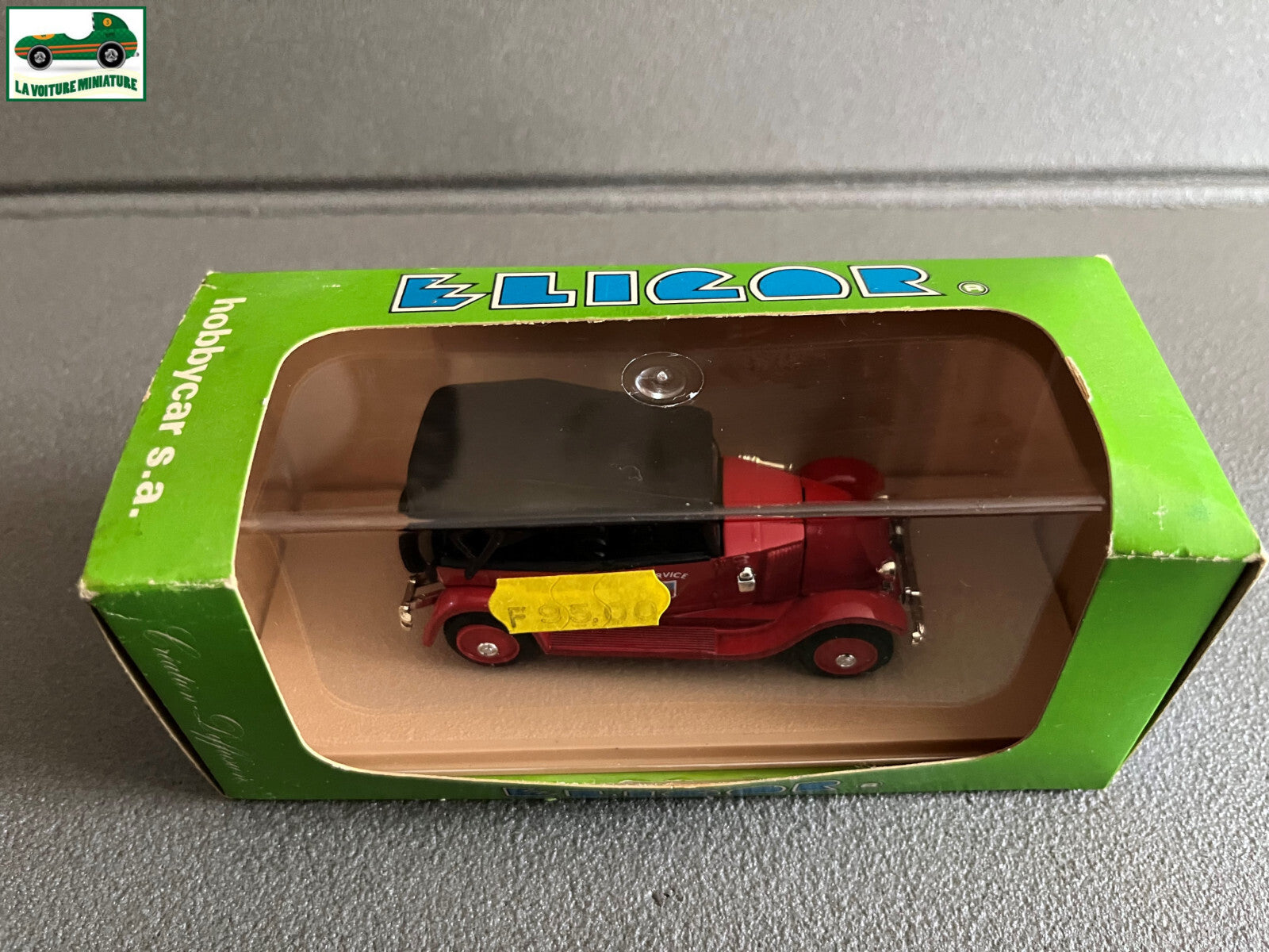 Voiture miniature Renault NN Pompiers 1927 Eligor France au 1/43