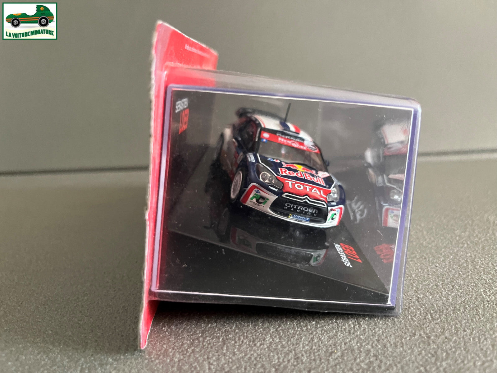 Voiture miniature Citroen DS3 Ds 3 WRC Rallye du Chablais 2013 Loeb 1/43