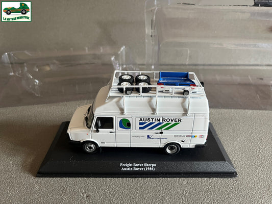 Miniature Camion Assistance Rallye Freight Rover Sherpa Austin 1986 1/43 Défaut