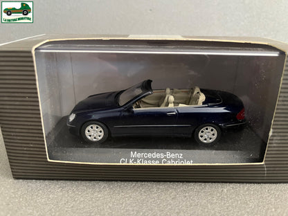 Voiture Miniature Mercedes Benz CLK-Klasse Cabriolet Minichamps 1/43