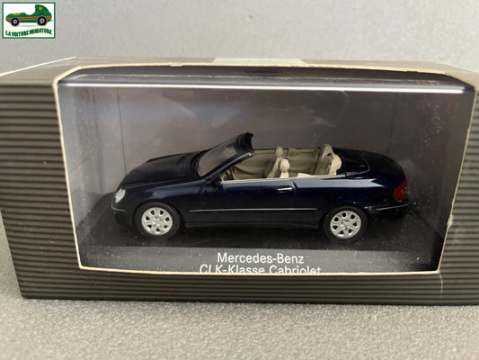 Voiture Miniature Mercedes Benz CLK-Klasse Cabriolet Minichamps 1/43