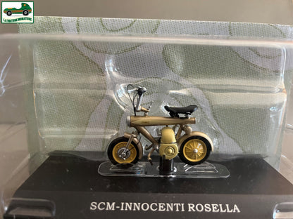 Moto Cyclomoteur miniature SCM Innocenti Rosella Leo Models 1/18
